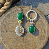 Sabrina Silver Drop Earrings