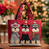 Handmade Bag - Trio of Poodles