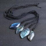 Enchanted Moonstone Pebble Necklace