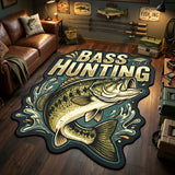 Bass Hunter Custom Shape Area Rug NCU0TV1871