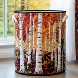 Forest Quilted Laundry Basket NCU0QN056