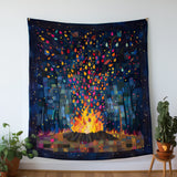 Bonfire Nights Quilted Blanket NCU0PT056