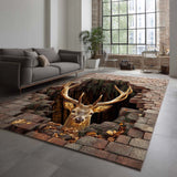 Deer Area Rug NCU0VT320