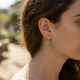 Retro Sun and Moon Earrings