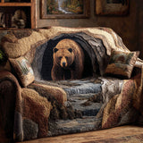 Canyon Bear Quilted Sofa Cover NCU0TV1404