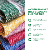 The Book Guardian Woven Sofa Blanket NCU0DV3882