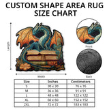 Azure Drake Custom Shape Area Rug NCU0XD2702