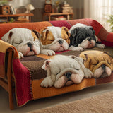 Bulldog Quilted Sofa Cover NCU0VT321