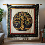 Earthbound Yggdrasil Woven Sofa Blanket NCU0NT4777