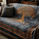 Tree Of Life Quilted Sofa Cover NCU0VT364