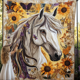 Forest Wanderer Art Quilt Hanging NCU0DV841