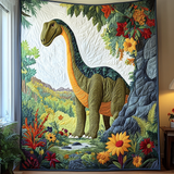 Fossil Forest Art Quilt Hanging NCU0DV828