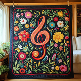 Music Melody Art Quilt Hanging NCU0DV815