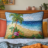 Island Escape Quilted Bedding Pillow Case NCU0DK6355