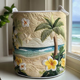 Island Glow Quilted Laundry Basket NCU0PVL484