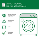 Petal Harmony Kitchen Area Rug NCU0DK11086