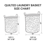Harbor Light Glow Quilted Laundry Basket NCU0NNT1243