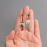 Extended Steampunk-Inspired Earrings