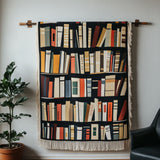 Minimalist Bookshelf Woven Sofa Blanket NCU0NT4750
