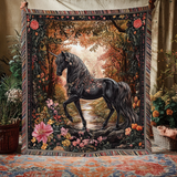 Mystic Moon Unicorn Woven Sofa Blanket NCU0DV3828