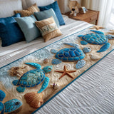 Turtle Quilted Bed Runner NCU0VT205