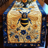 Sapphire Bee Quilted Table Runner NCU0NT4020