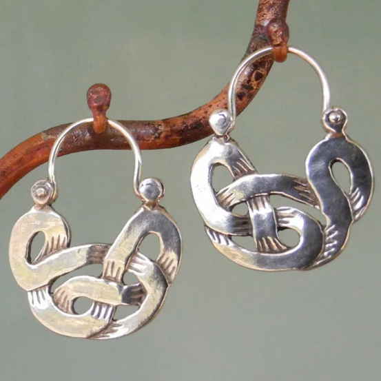 Stylish Geometric Metal Earrings