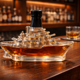 Whisky Bottle – Military Ship Edition