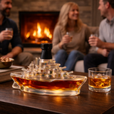 Whisky Bottle – Military Ship Edition