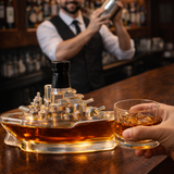 Whisky Bottle – Military Ship Edition