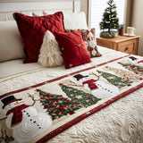 Christmas Quilted Bed Runner NCU0VT249