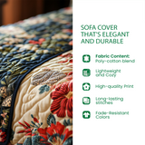 Buffalo Plains Quilted Sofa Cover NCU0NT10646