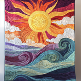 Sunburst Delight Quilted Blanket NCU0VL676