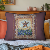 Texas Pride Quilted Bedding Pillow Case NCU0DK6989