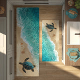 Tidal Journey Kitchen Area Rug NCU0DV8223