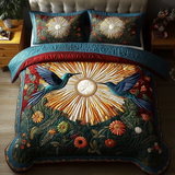 Hummingbird Quilted Bedding Set NCU0VT105