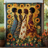 Whispers of Gold Quilted Blanket NCU0NT7595