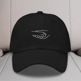 Dog Paw Handshake Embroidered Hat