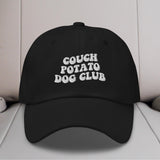 Couch Potato Dog Club Embroidered Hat