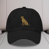 Labrador Retriever Sit Embroidered Hat