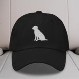 Labrador Retriever Silhouette Embroidered Hat