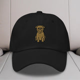 Brussels Griffon Embroidered Hat