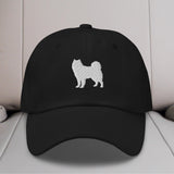 Malamute Silhouette Embroidered Hat