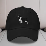 English Springer Spaniel (Black & White) Embroidered Hat