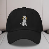Goldendoodle (White & Gold) Embroidered Hat