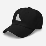 Bernese Mountain Dog Silhouette Embroidered Hat