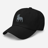 French Bulldog (Blue) Embroidered Hat
