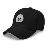 Bichon Frise Head Embroidered Hat