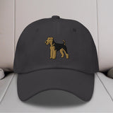 Airedale Terrier Embroidered Hat