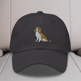 Cavalier King Charles Spaniel Sit (Blenheim) Embroidered Hat